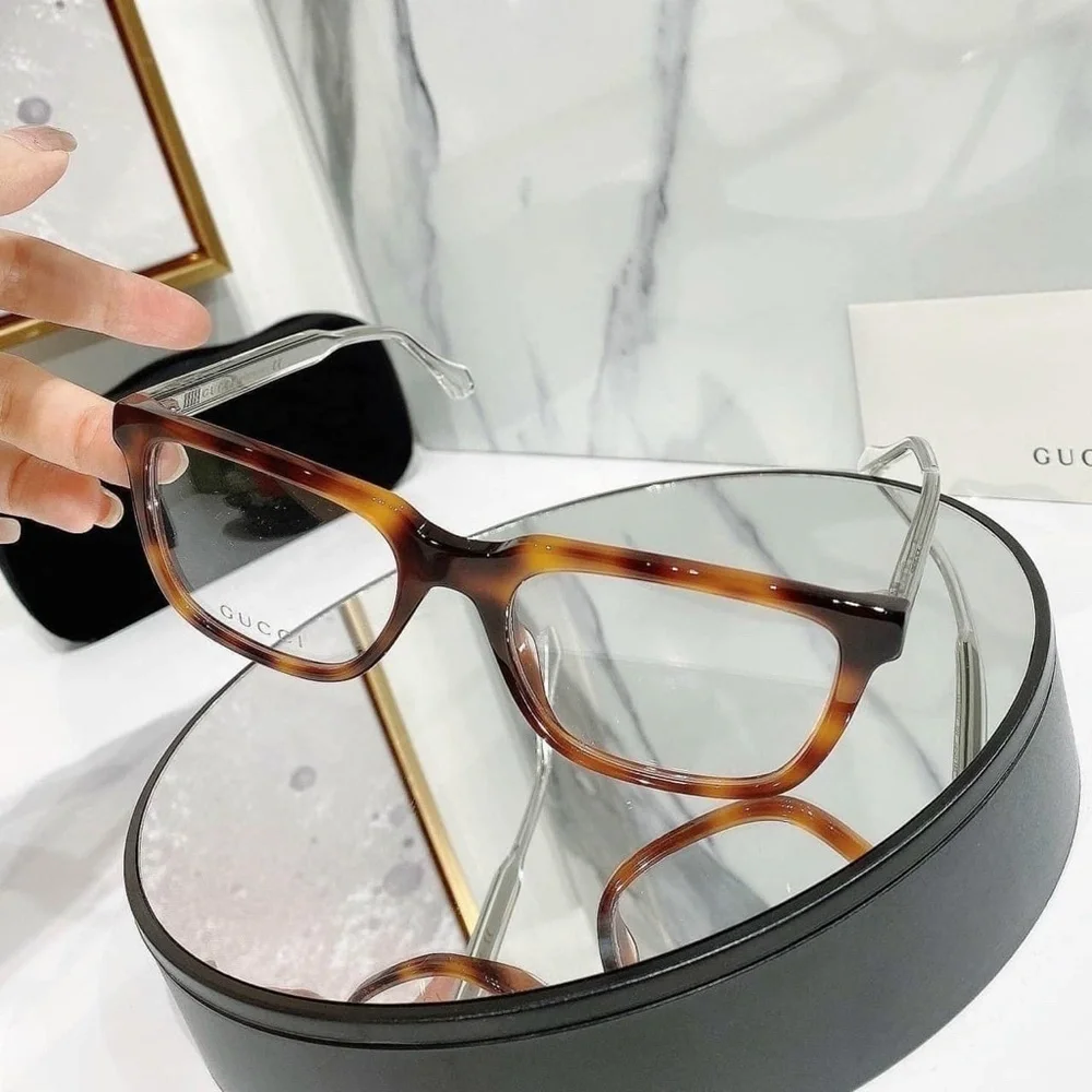 NWT Gucci GG0560OA - 002 Havana Eyeglasses